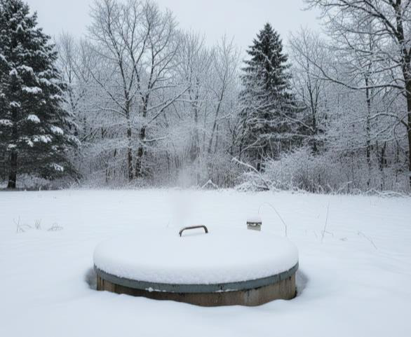 Co dělat, když vám zamrzne septik nebo nádrž na vodu 